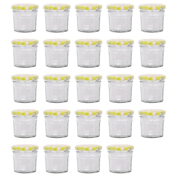 24x 90ml Glass Jam J 2fb2253f0e9709f73cbd701dd81ff606