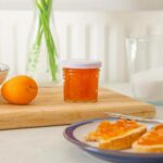 24x 90ml Glass Jam Jars with White Lids Chutney Preserve Honey Pickle Storage - Image 5