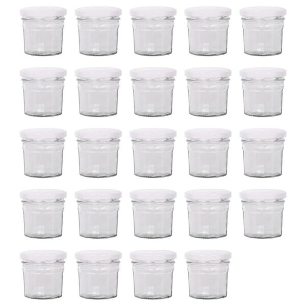 24x 90ml Glass Jam J ce6509b3ea44a7927a0722ebfdcd59db
