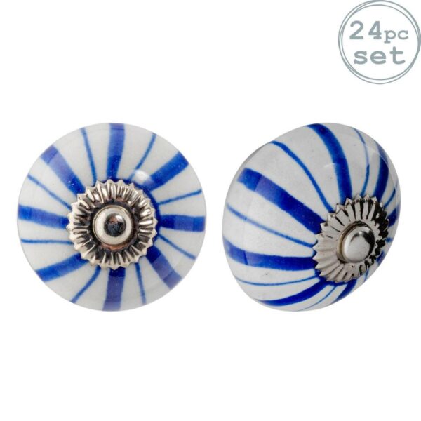 24x Round Ceramic Ca fb2004454af59d50b7a057c32c303385