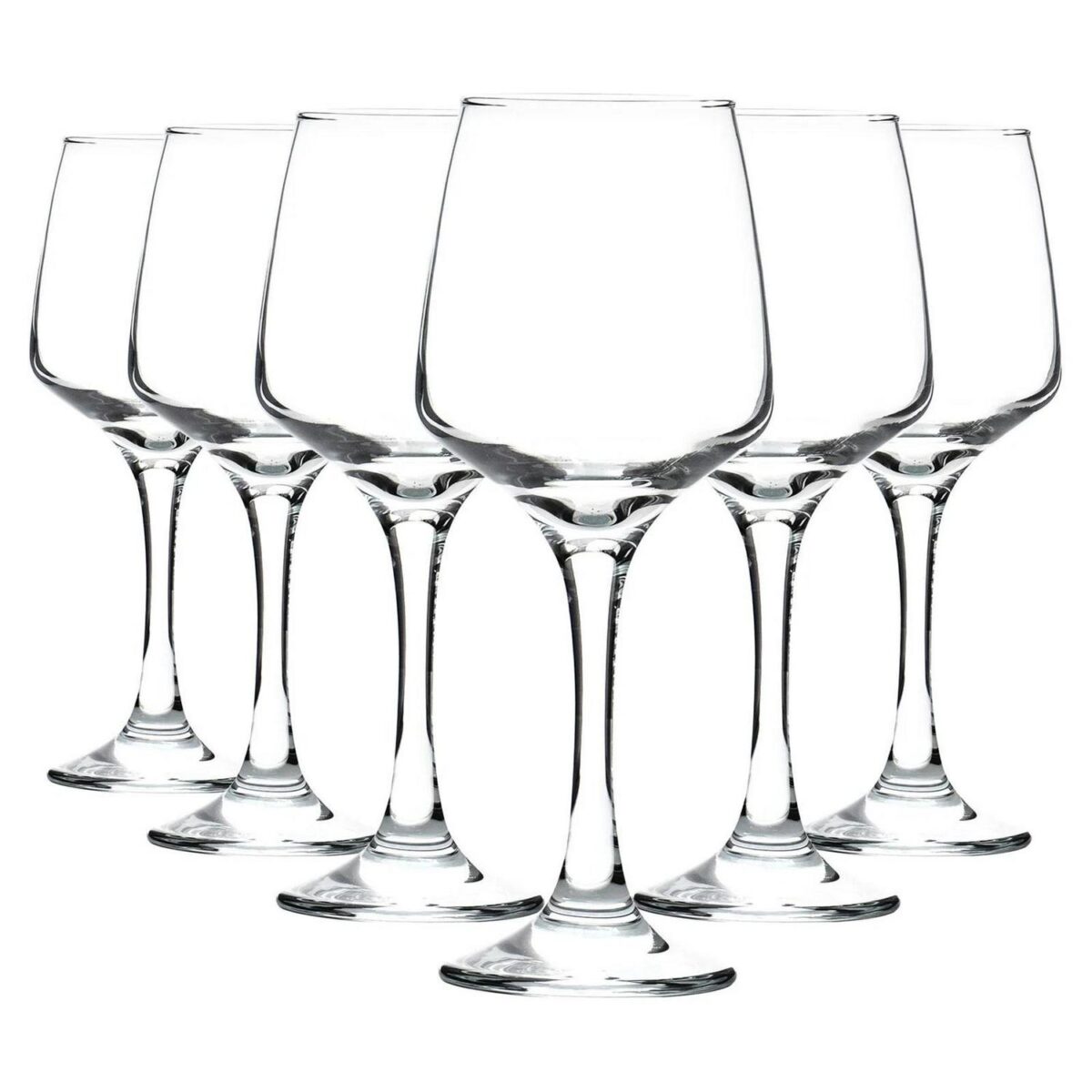 24x Tallo White Wine Glasses Modern Home Kitchen Stemware Goblets 295ml Clear - Image 1