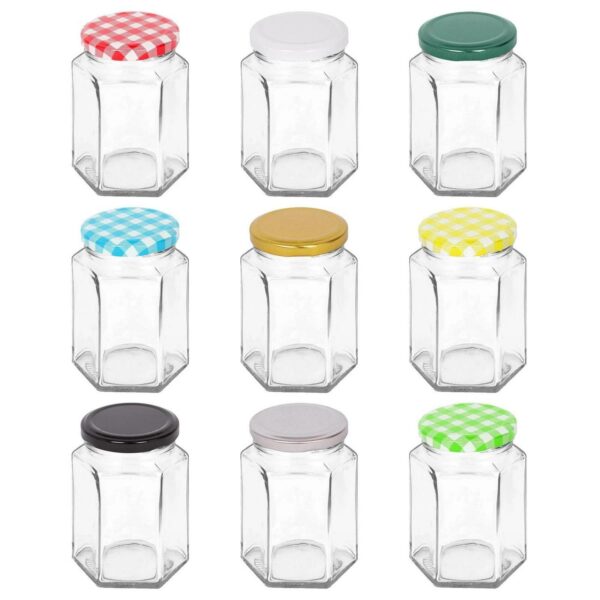 250ml Hexagonal Glas 7eef52b63b0f66acf7903dc31e7e85de