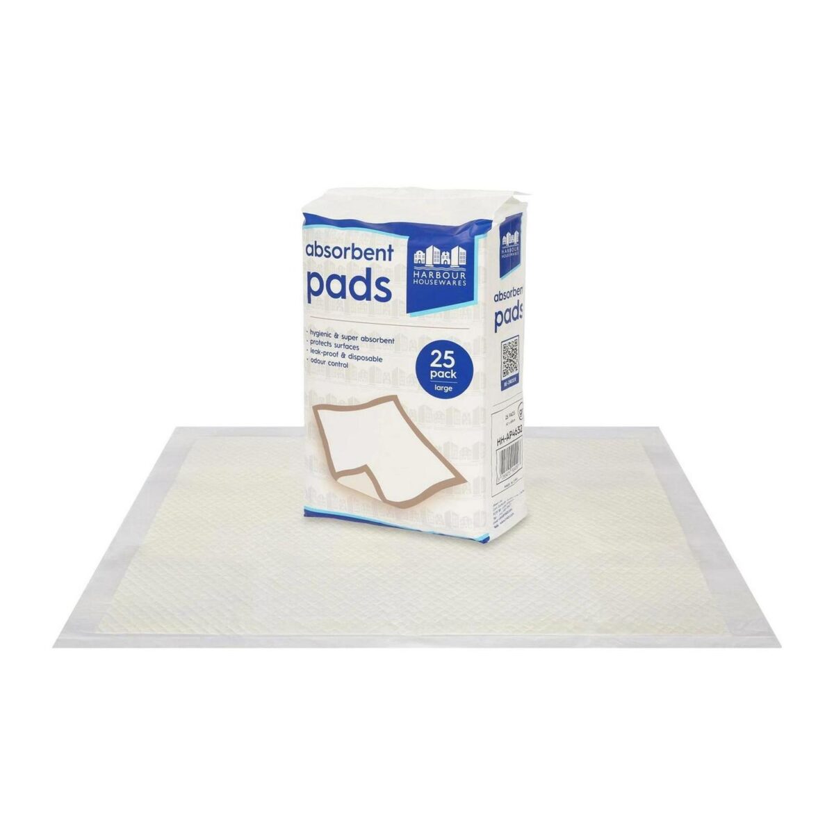 25x Large Disposable Incontinence Bed Pads 60cm x 60cm Sheets Protection - Image 1
