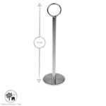 25x Table Numbers with 20cm Holders Wedding Place Card Sign Stand Set Silver - Image 3