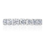 2.00ctw Round Brilliant Cut Diamond Eternity Ring, Platinum in 6 Sizes - Image 3