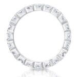 2.00ctw Round Brilliant Cut Diamond Eternity Ring, Platinum in 6 Sizes - Image 5