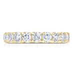 2.00ctw Round Brilliant Cut Diamond Eternity Ring, 18ct Yellow Gold in 6 Sizes - Image 3