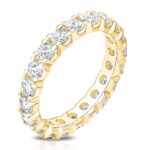 2.00ctw Round Brilliant Cut Diamond Eternity Ring, 18ct Yellow Gold in 6 Sizes - Image 4