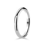 2.0mm Luxury Court Wedding Ring, Platinum - Image 5
