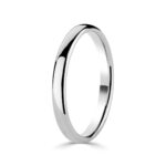 2.5mm Classic Court Wedding Ring, Platinum - Image 5