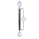 2m x 10m (1 Roll) 110gsm Weed Control Membrane Set with Pegs and Plates - Image 3