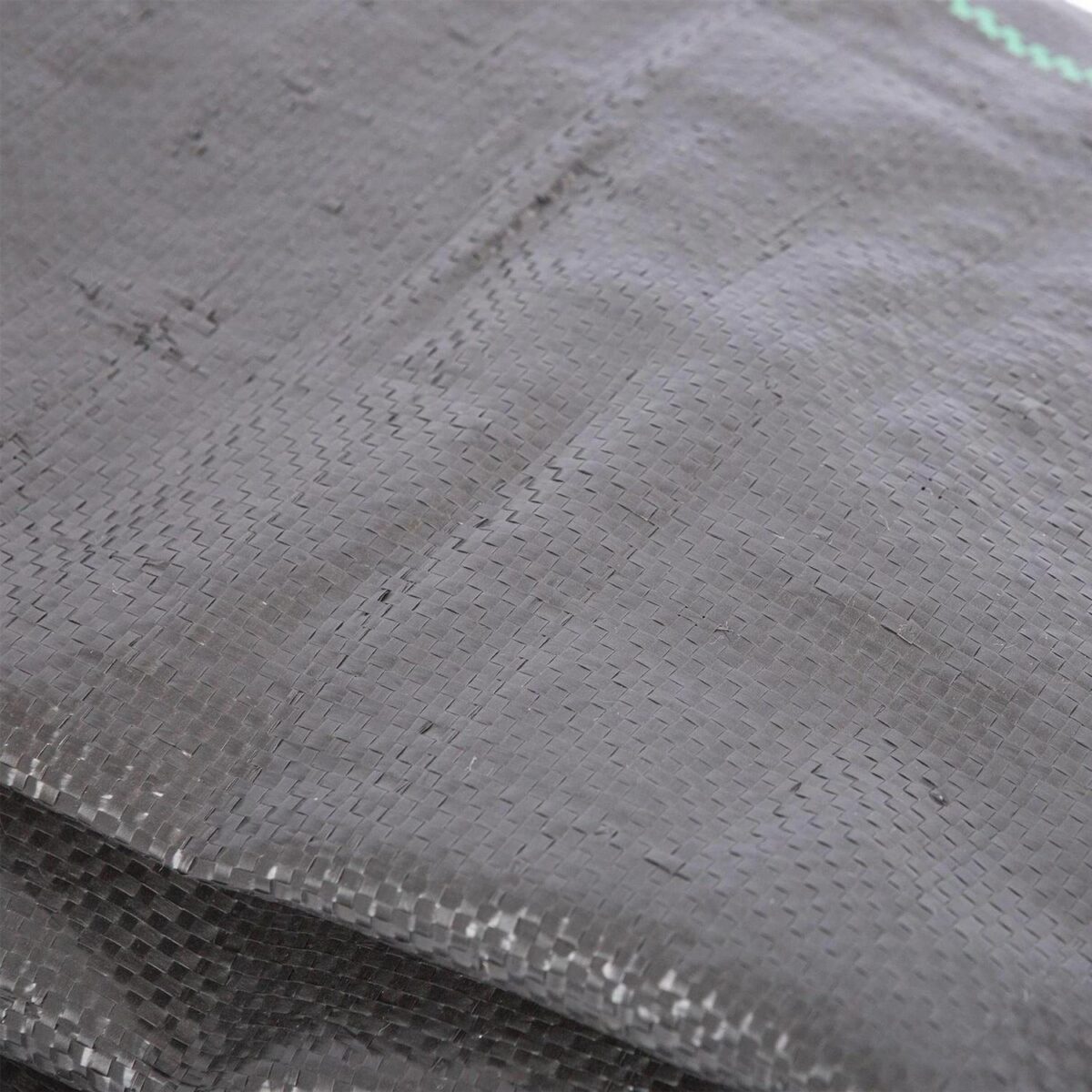 2m x 5m (1 Roll) 110gsm Weed Control Membrane Garden Fabric Ground Cover - Image 4