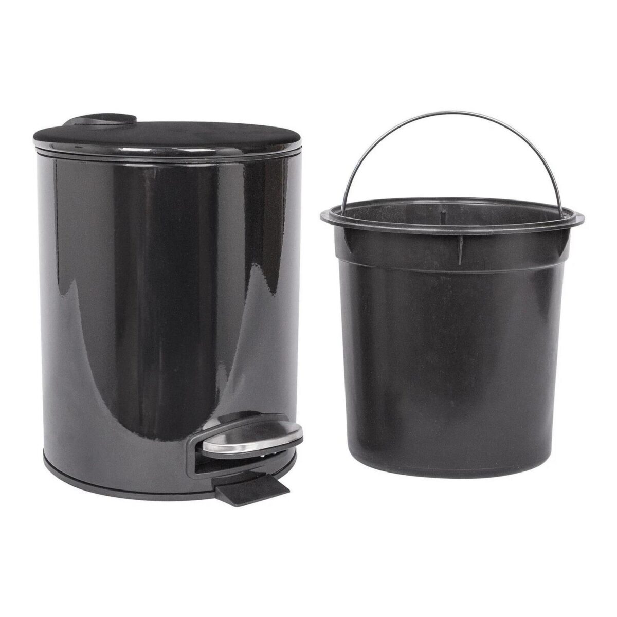 2pc Black 5L Round S e325b0dda0abe5f24c7b86995136cf1b