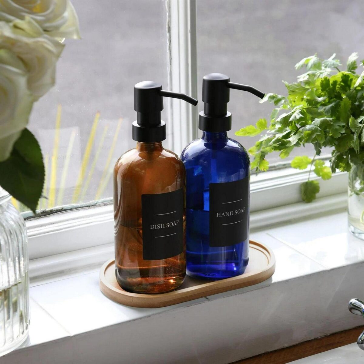 2pc Glass Soap Dispe 7e990aa44b25b14c0ca403c921e92398