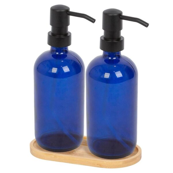 2pc Glass Soap Dispe 8df0ac7f84b68b3572f4759140f08b47