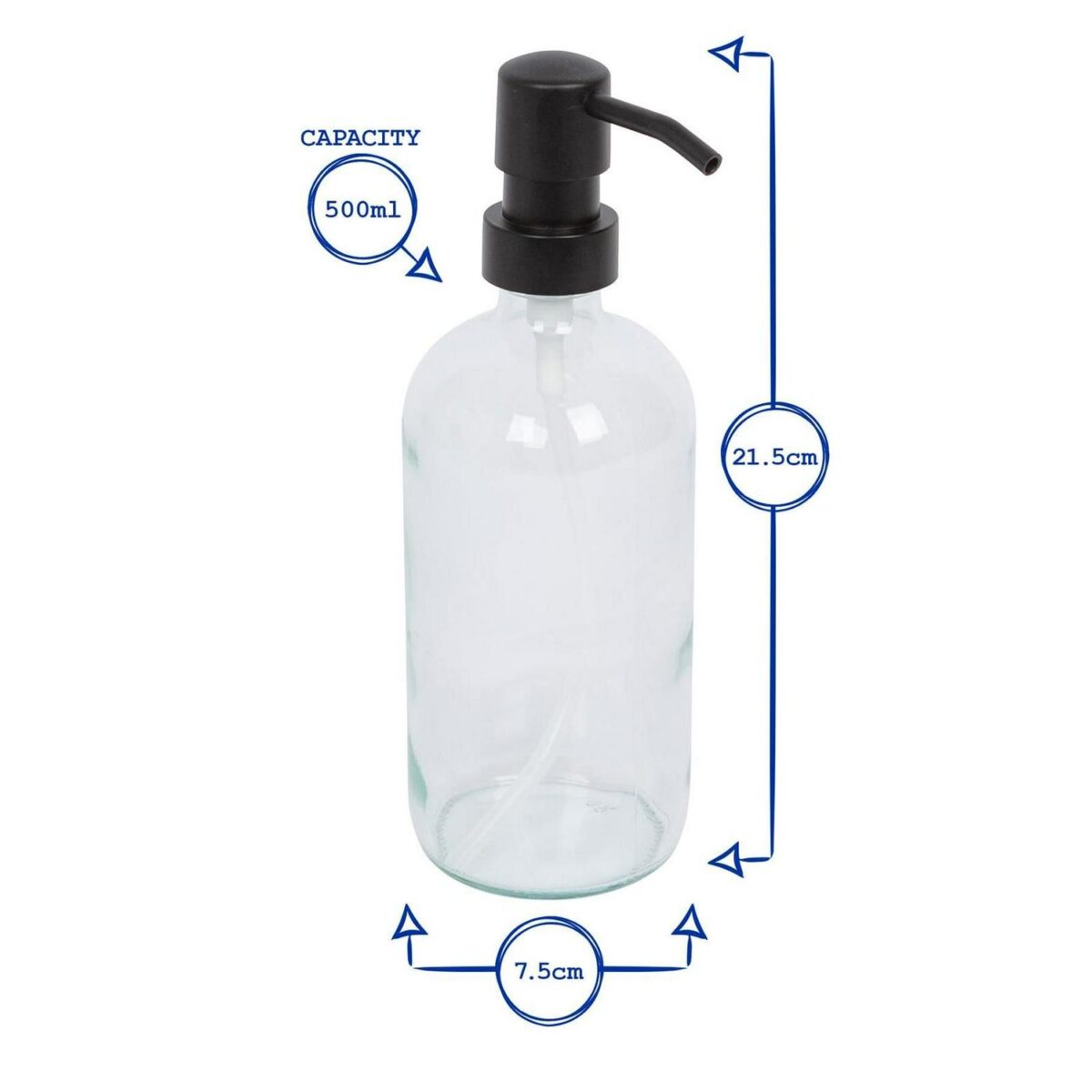 2pc Glass Soap Dispe d9cd05e47509f244224190e474d0e798