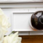 2pc Prism Glass Soap Dispenser Set with Ceramic Tray 330ml Clear Liquid Pump - Image 7