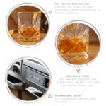 2x 310ml Classic Whisky Glasses Bar Glass Scotch Drinking Glassware Tumblers Set - Image 2