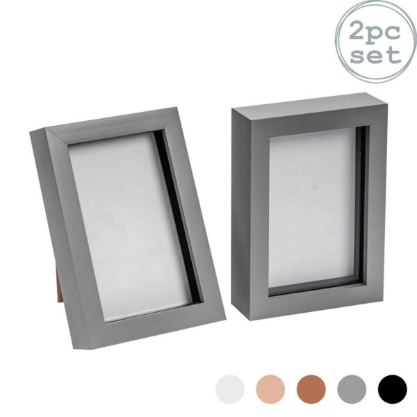 2x 3D Box Photo Fram 03fca16c2905ba367a1dc633006c7fa7