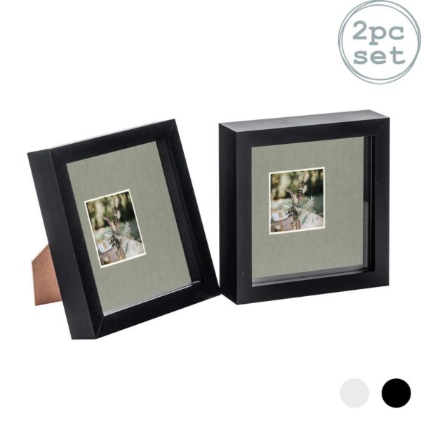 2x 3D Box Photo Fram 10c22f8946cc8d53e2a26496c67fb781