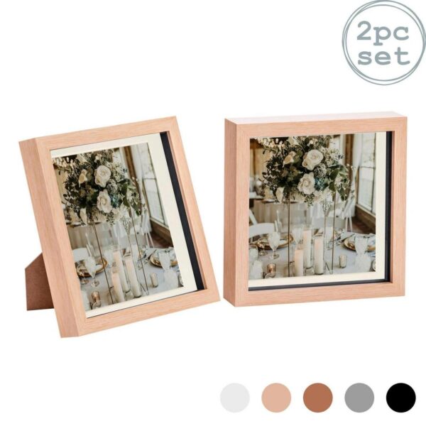 2x 3D Box Photo Fram 25a07c17eab2636eb54d114f51a58392