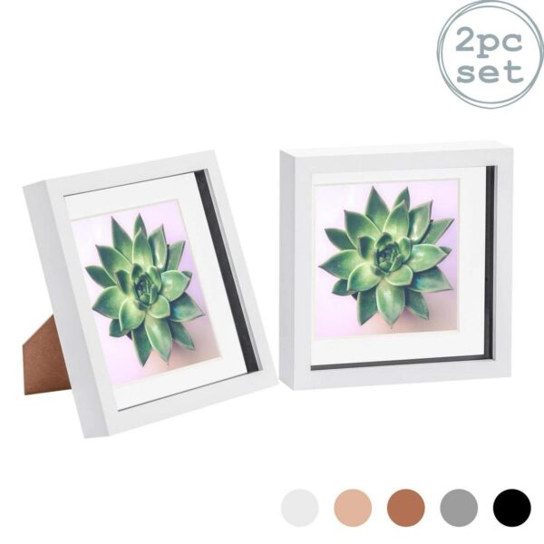 2x 3D Box Photo Fram 2c294d85bd979934a8bbf0080056e371