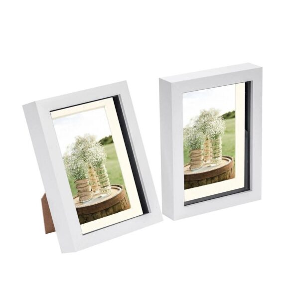 2x 3D Box Photo Fram 6537b423de07904fceaa7c02ce31756a