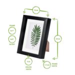2x 3D Box Photo Frames Picture Display 5 x 7 with 4 x 6 Mount Grey/Grey - Image 4