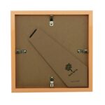 2x 3D Box Photo Frames Picture Display 8 x 8 with 6 x 6 Mount Dark Wood/White - Image 5