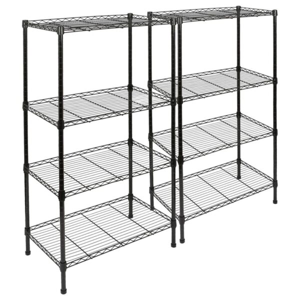 2x 4 Tier Adjustable 31106aa230b977971aa2c423ec5d31ff