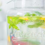 2x 6.5L Glass Drinks Dispensers with Tap and Chrome Stand Cold Water Lemonade Jug - Image 7