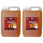 2x Apple Cider Vinegar with The Mother 5L Raw Unfiltered Live ACV - 5% Acidity