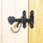2x Arrowhead Suffolk Latch Cast Iron Vintage Cottage Door Thumb H195mm Black - Image 5