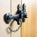 2x Arrowhead Suffolk Latch Cast Iron Vintage Cottage Door Thumb H195mm Black - Image 6