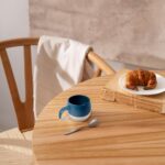 2x Beech Wooden Wishbone Dining Chairs Natural/Natural Mid-Century Modern Seat - Image 7