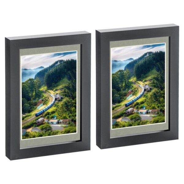 2x Black 5 x 7 Photo 3592983d47ffb54f576dbc970d82e6f8