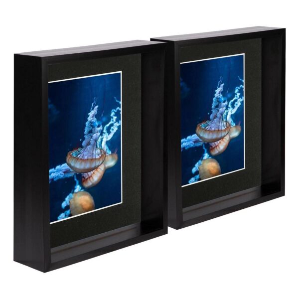 2x Black 8 x 10 3D D 18e723c4d95e51e7d738bc7356db1428
