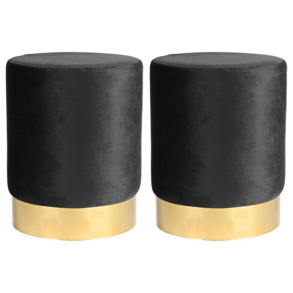 2x Black H36 x D29cm aeece39380ecae5a02a0570d4cf38107