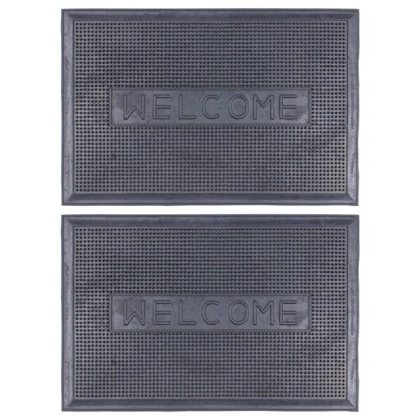 2x Black Welcome 60c bd603bef87d4633e679ebea6520390fe