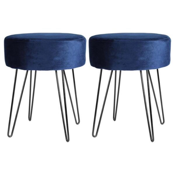 2x Blue Black 35cm x 4e8054c86acf8645abdbf2205b360678