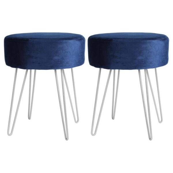 2x Blue Silver 35cm 3958891cef8ad0bfef551e5e3c4cc12a