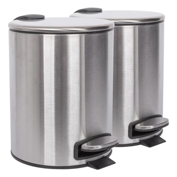 2x Brushed 5L Round 666110b8a232f11e9ad826d8ca7acb8e
