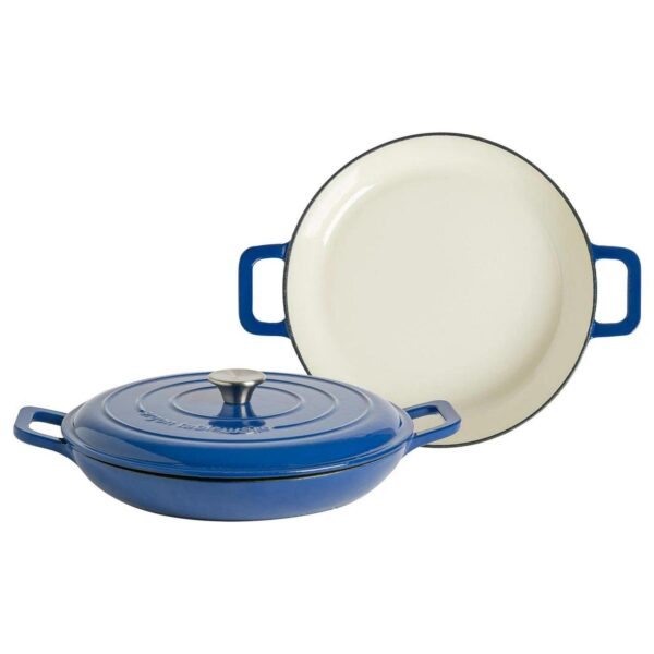 2x Cast Iron Shallow 2805d24b01e03ac9c06c756553797eb7