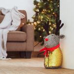 2x Christmas Door Stop Novelty Decorative Interior Weighted Doorstop Reindeer - Image 6
