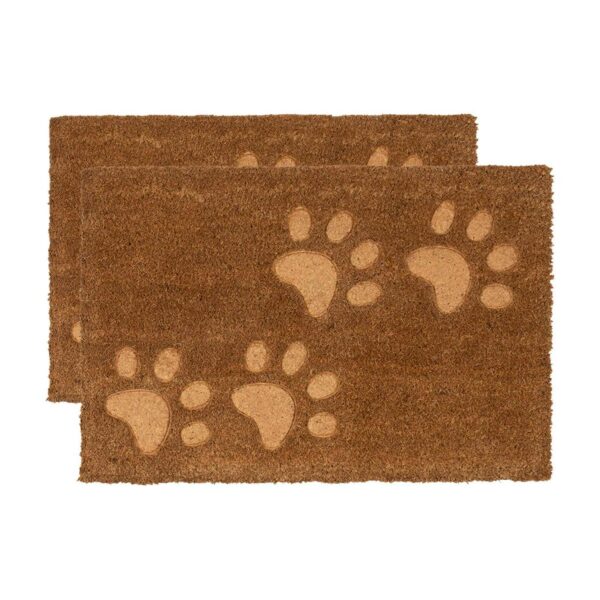 2x Coir Door Mats In 400ef364e03c719bb7c246857c10cb8b
