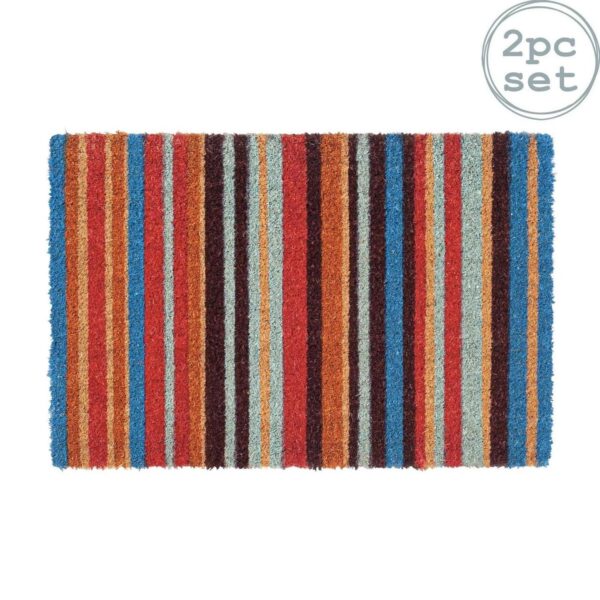 2x Coir Door Mats Na 0ac2a38f958f028b4f00e6b9bd95ffd8