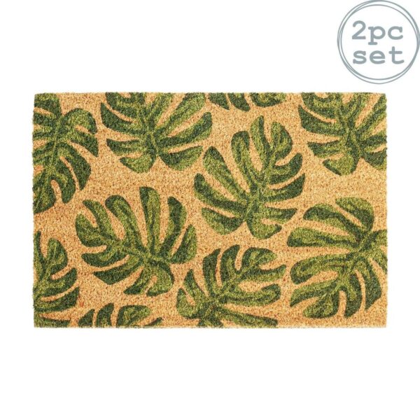 2x Coir Door Mats Na 2b407ff3a2af4e911b19cabb4f18ce87