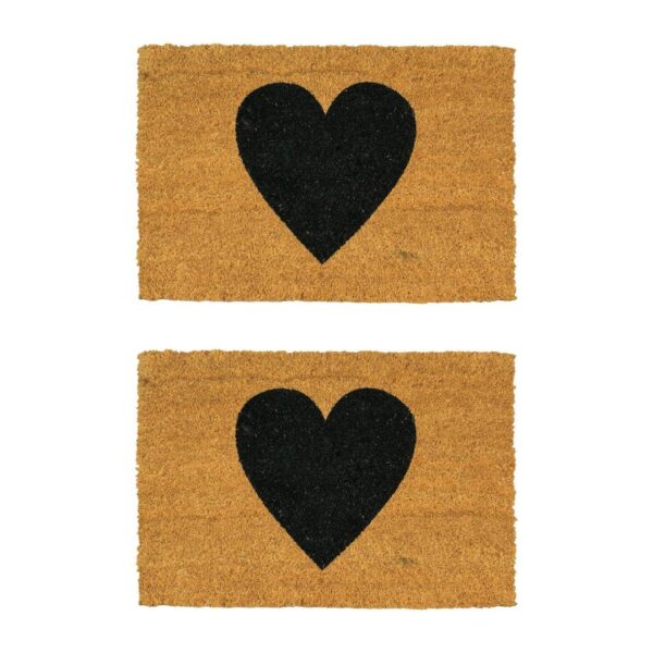 2x Coir Door Mats Na 4ef10e65c3a8eb70ffd0815bae7a0b86