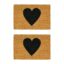 2x Coir Door Mats Na 4ef10e65c3a8eb70ffd0815bae7a0b86