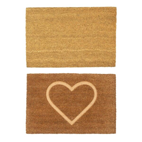 2x Coir Door Mats Na cbdb478d2be2c7ad862556498c4a9c1f